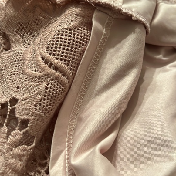 Windsor Blush Pink Lace Cocktail Special Occasion Sheath Medium Dress - Picture 8 of 9